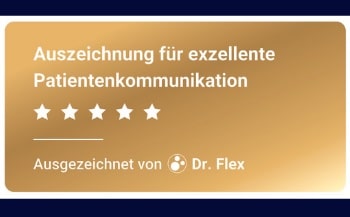 Auszeichnung Dr Flex