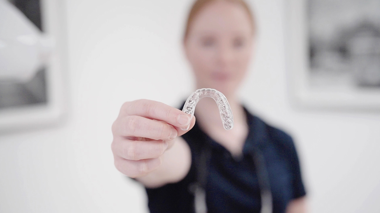 Aligner ein Teil der ästhetischen Kieferorthopädie für Erwachsene