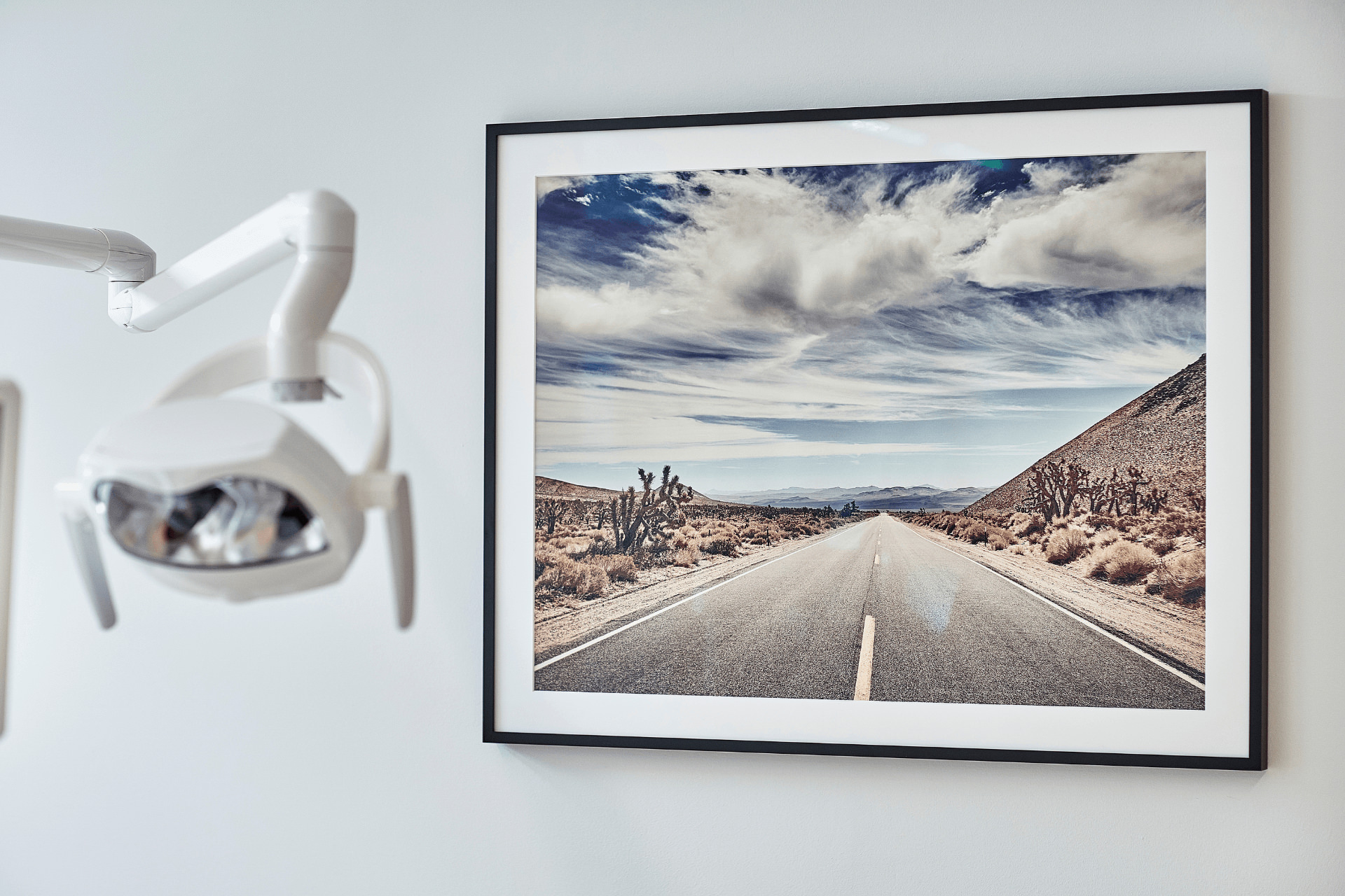 Behandlungszimmer von Quaree Dental, Zahnarzt in Hamburg-Wandsbek.